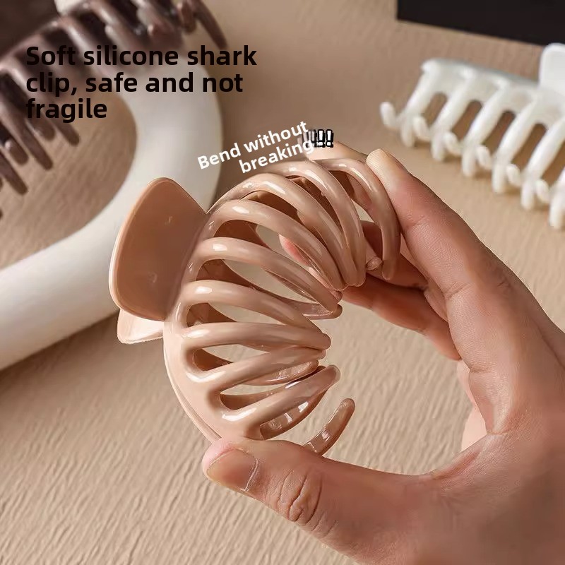 Soft Silicone Shark Clip Safet - Women Accessories Dropshipping review and price