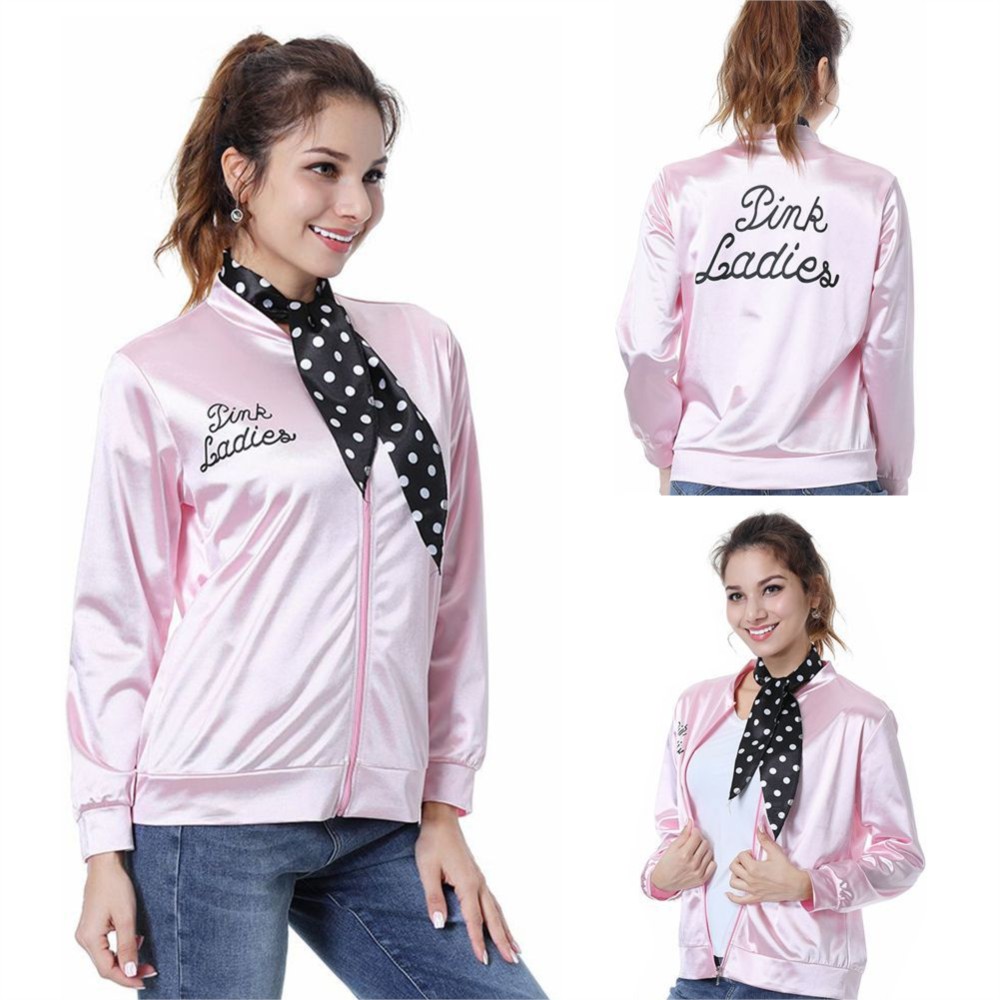 Pink Ladies Grease Cosplay Shi - Women'S Accessories In The 1950S review and price