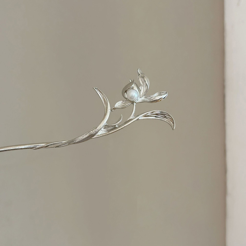 New Chinese Style Silver Orchi - Women Accessories Shop review and price