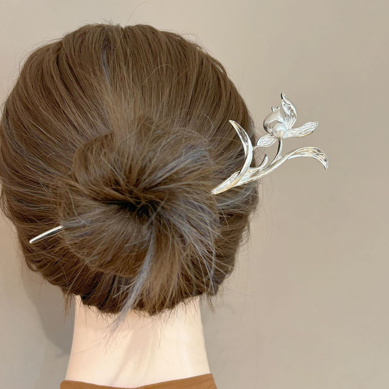 New Chinese Style Silver Orchi - Women Accessories Shop review and price