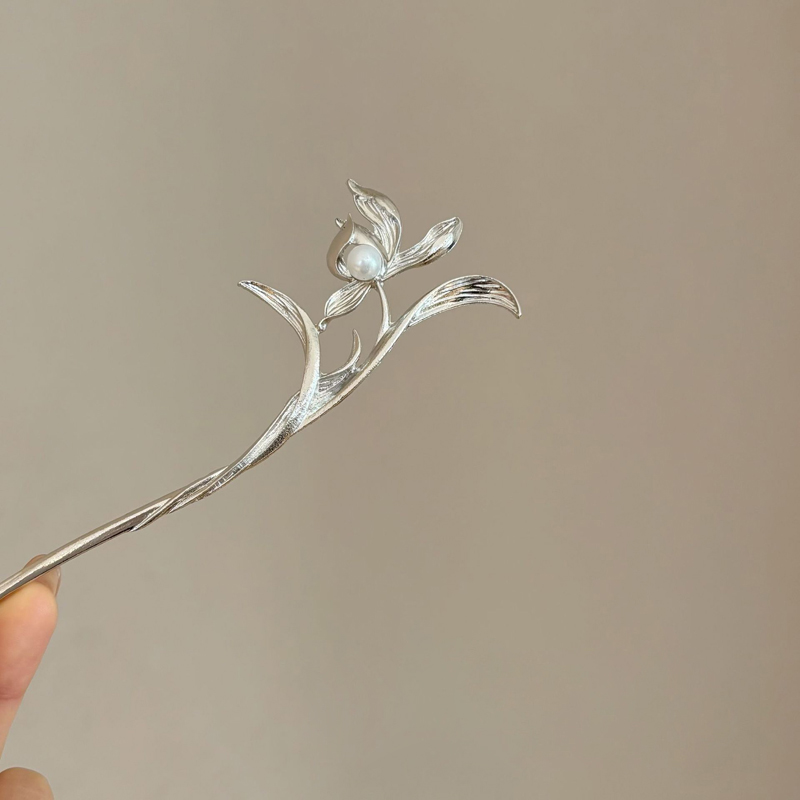 New Chinese Style Silver Orchi - Women Accessories Shop review and price