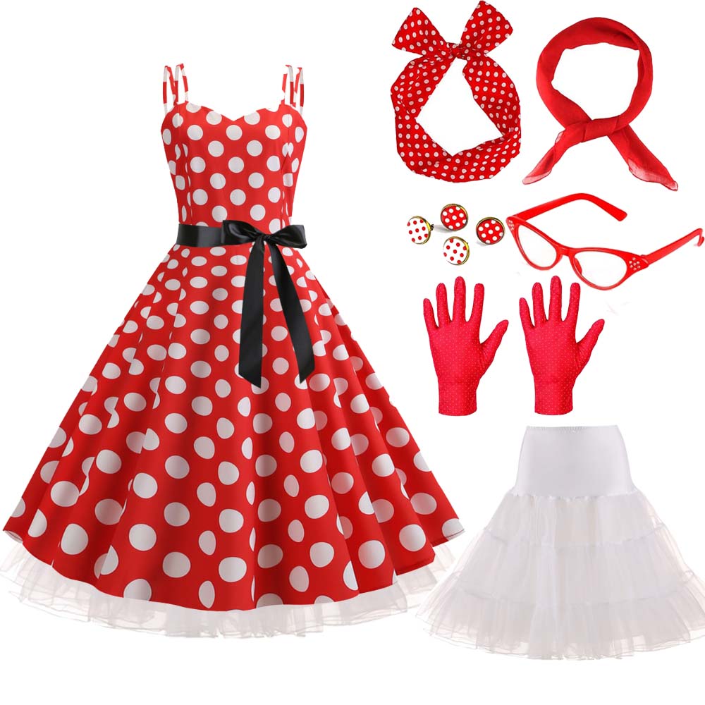 1950s 60s Carnival Costume Set - Women'S Accessories In The 1950S review and price