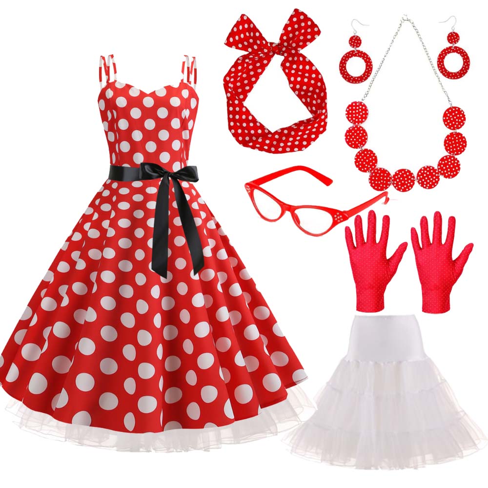 1950s 60s Carnival Costume Set - Women'S Accessories In The 1950S review and price