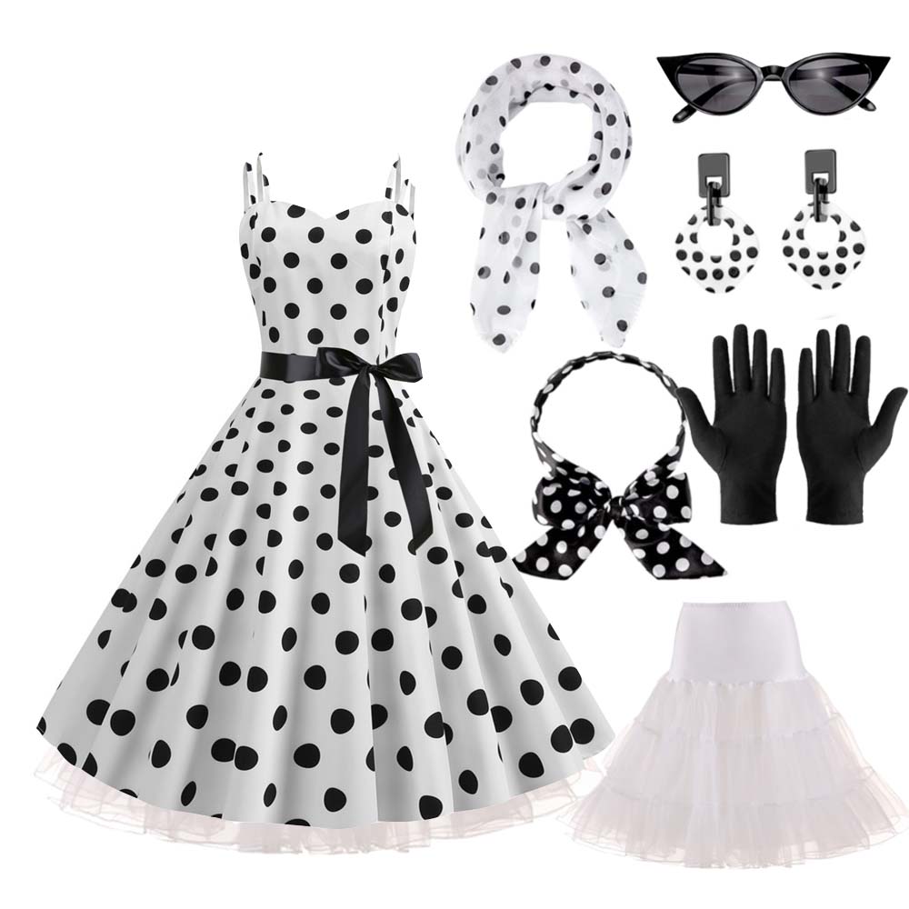 1950s 60s Carnival Costume Set - Women'S Accessories In The 1950S review and price