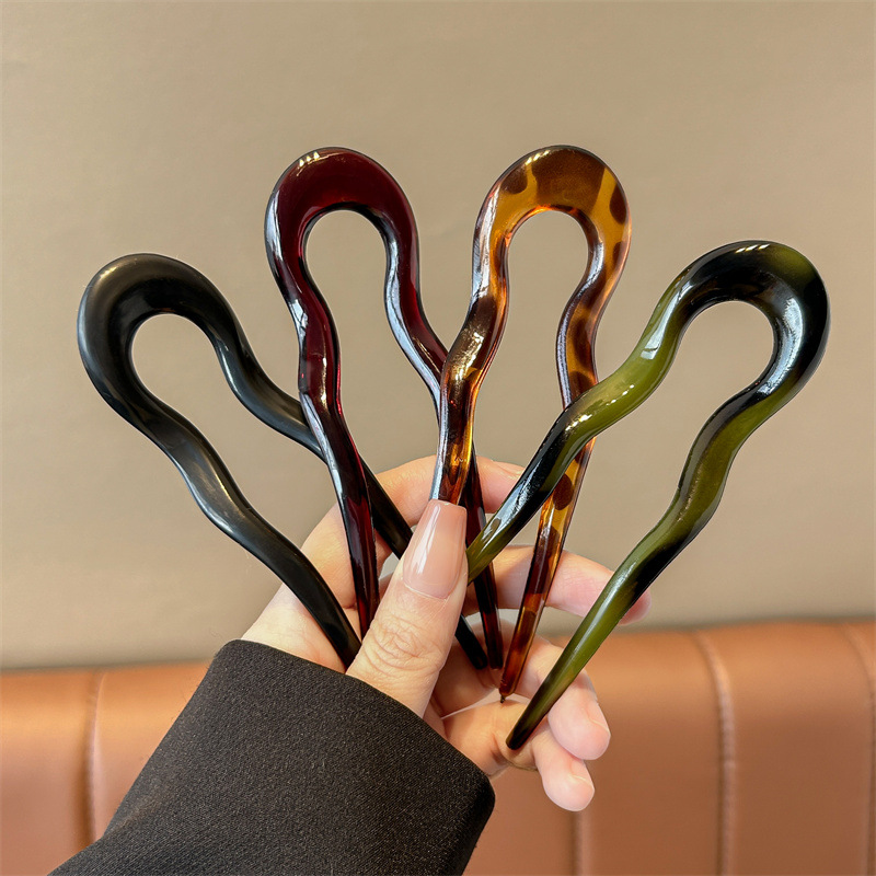 U-Shaped Hair Fork Fashion Tor - Women Accessories Shop review and price