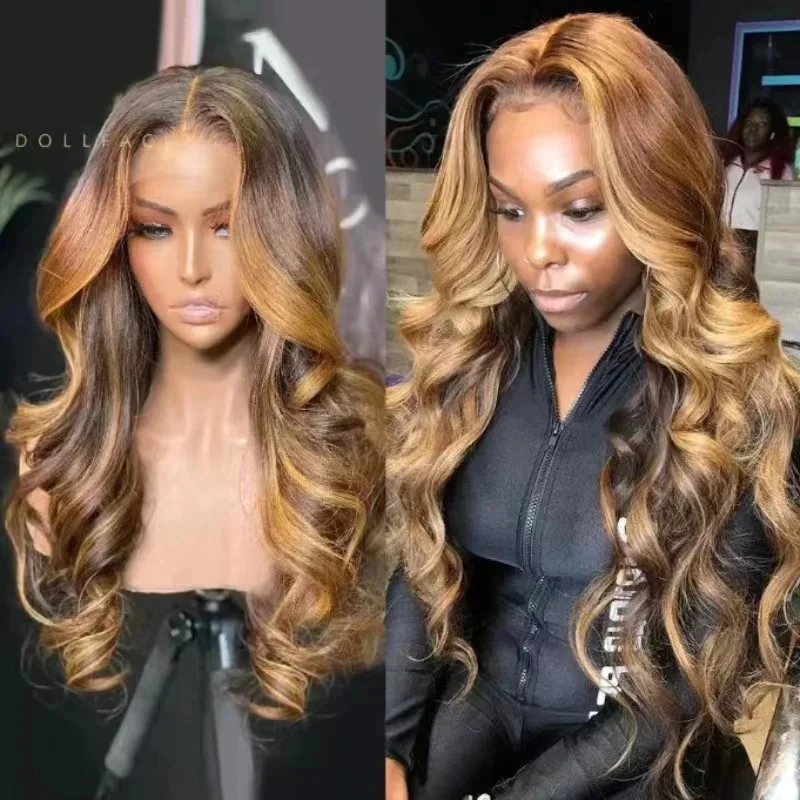 Highlight Wig Human Hair Body  - Women Accessories Sale review and price