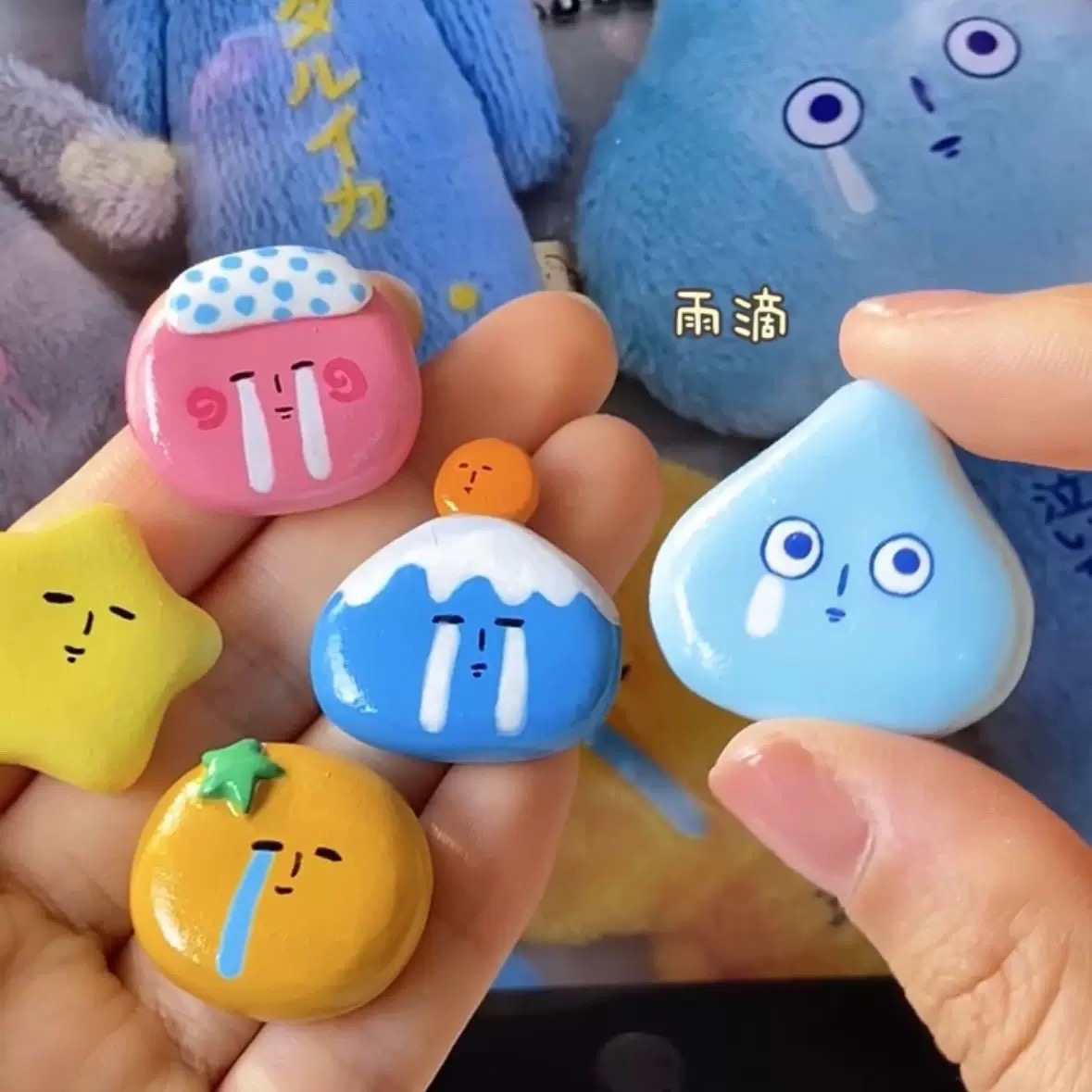 INS Crying Face Hairclips Cart - Women Accessories Dropshipping review and price