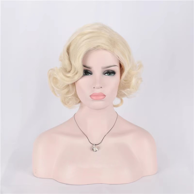 Synthetic Short Curly Hair Blo - Women'S Accessories In The 1950S review and price