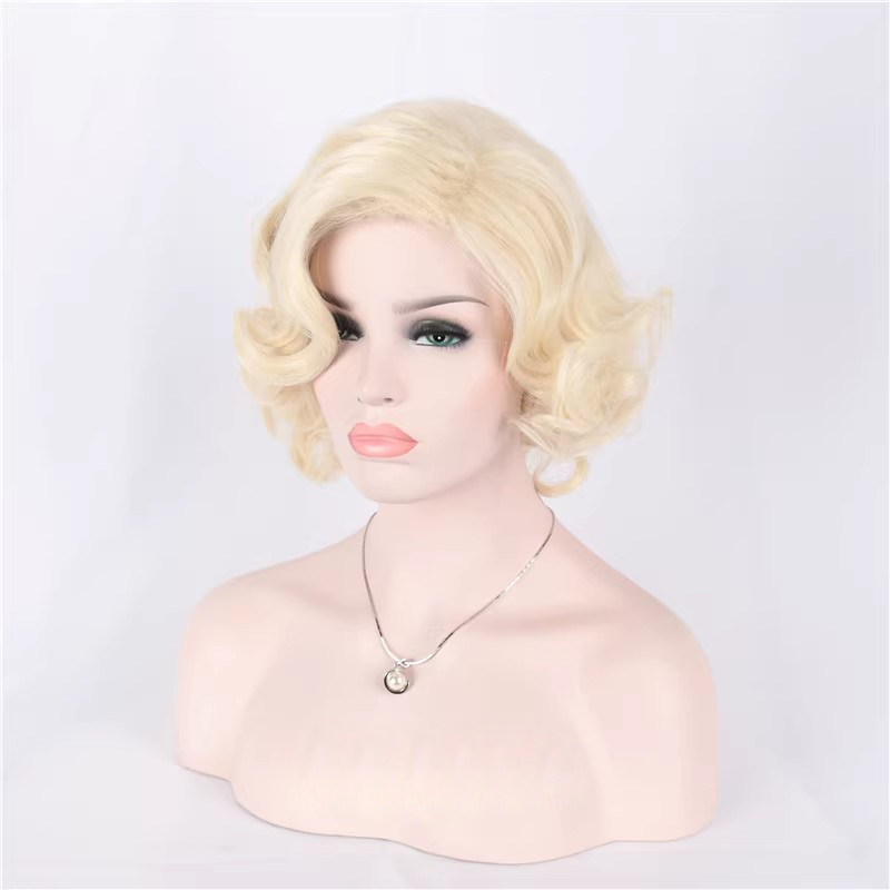 Synthetic Short Curly Hair Blo - Women'S Accessories In The 1950S review and price