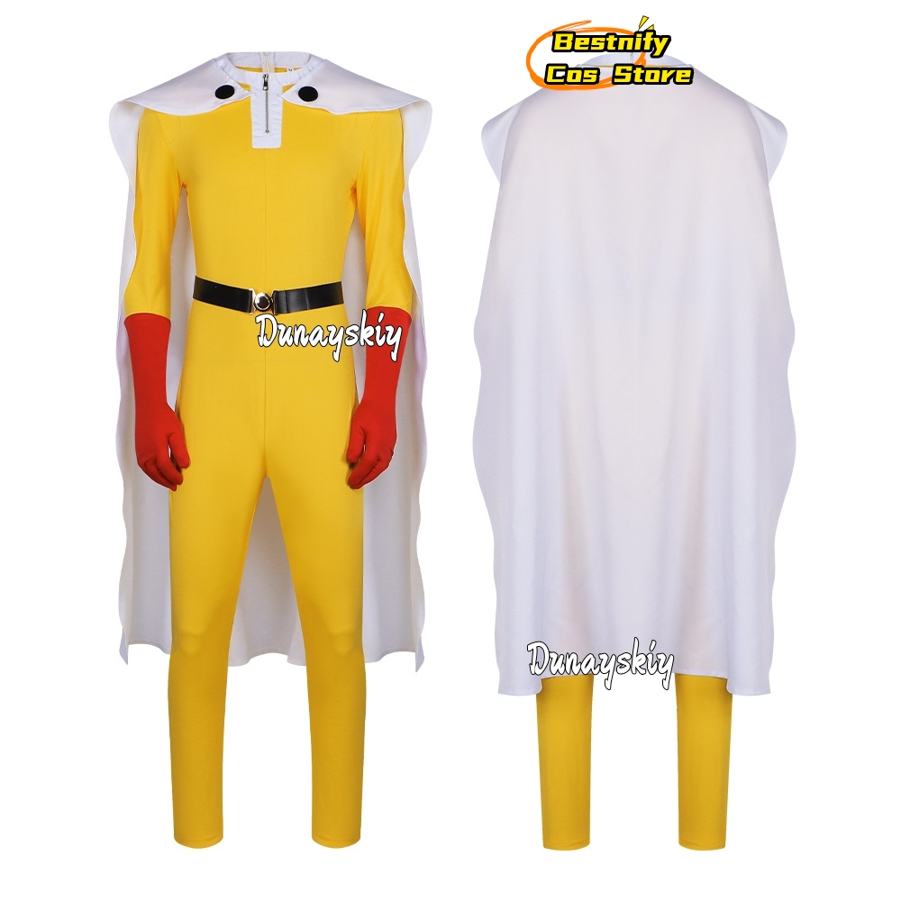 Saitama MAN Cosplay Jumpsuit C - Women'S Red Accessories review and price