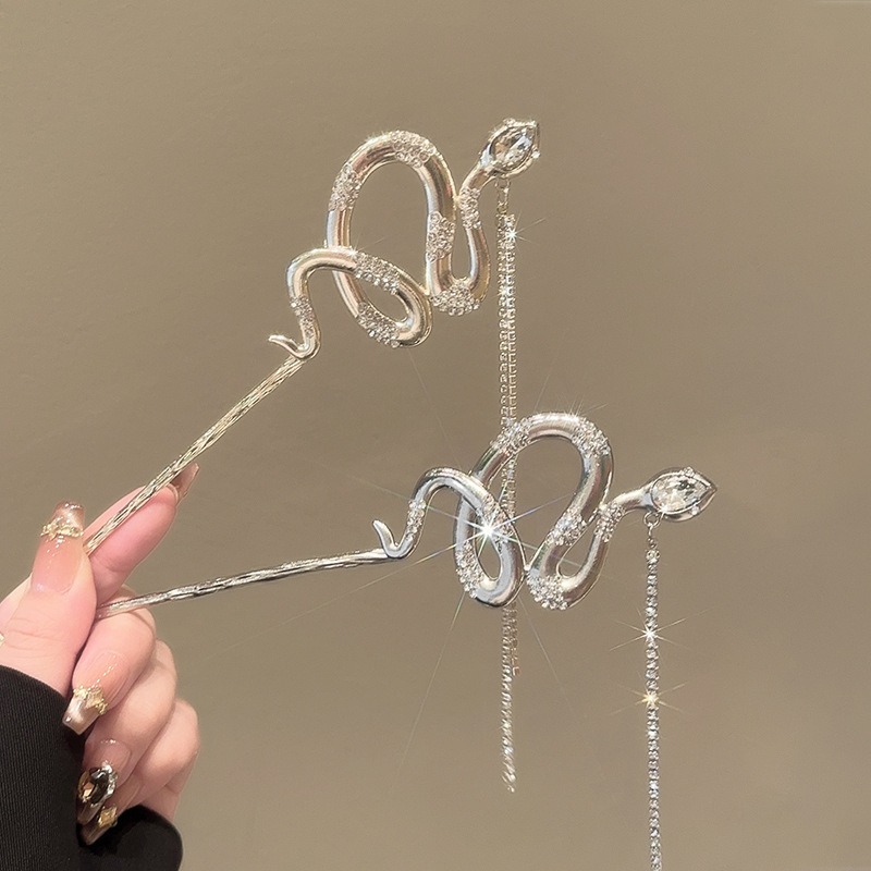 1pc Snake Hair Sticks Tone Ser - Women Accessories Chain review and price