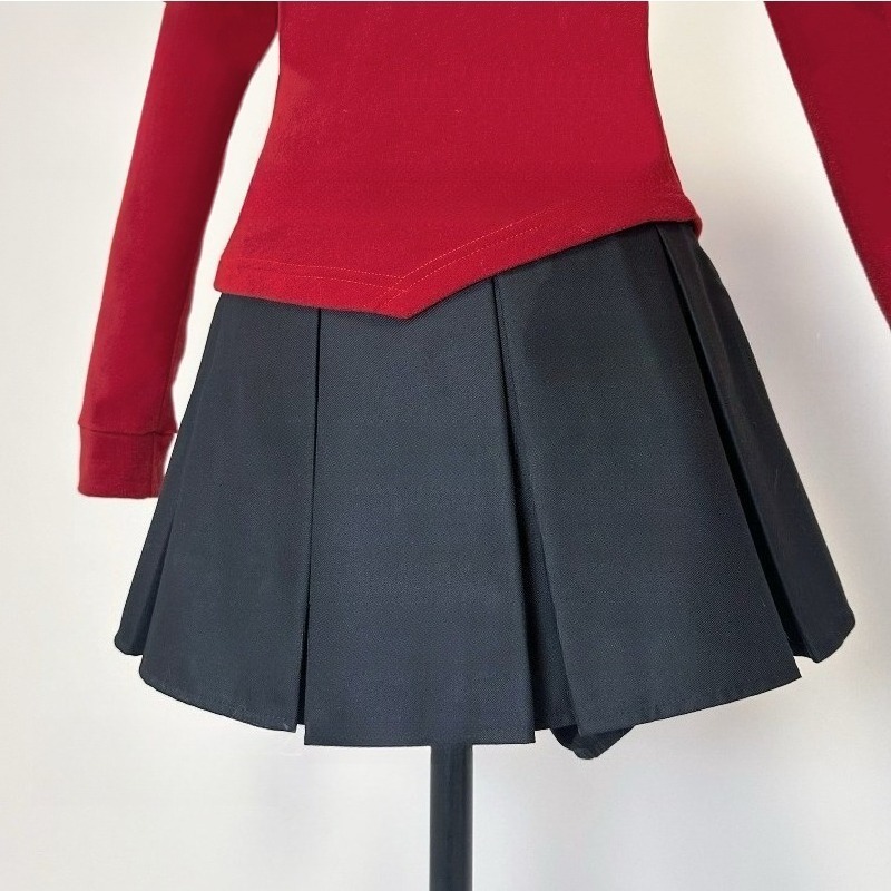 Anime Tohsaka Rin Cosplay Cost - Women'S Red Accessories review and price