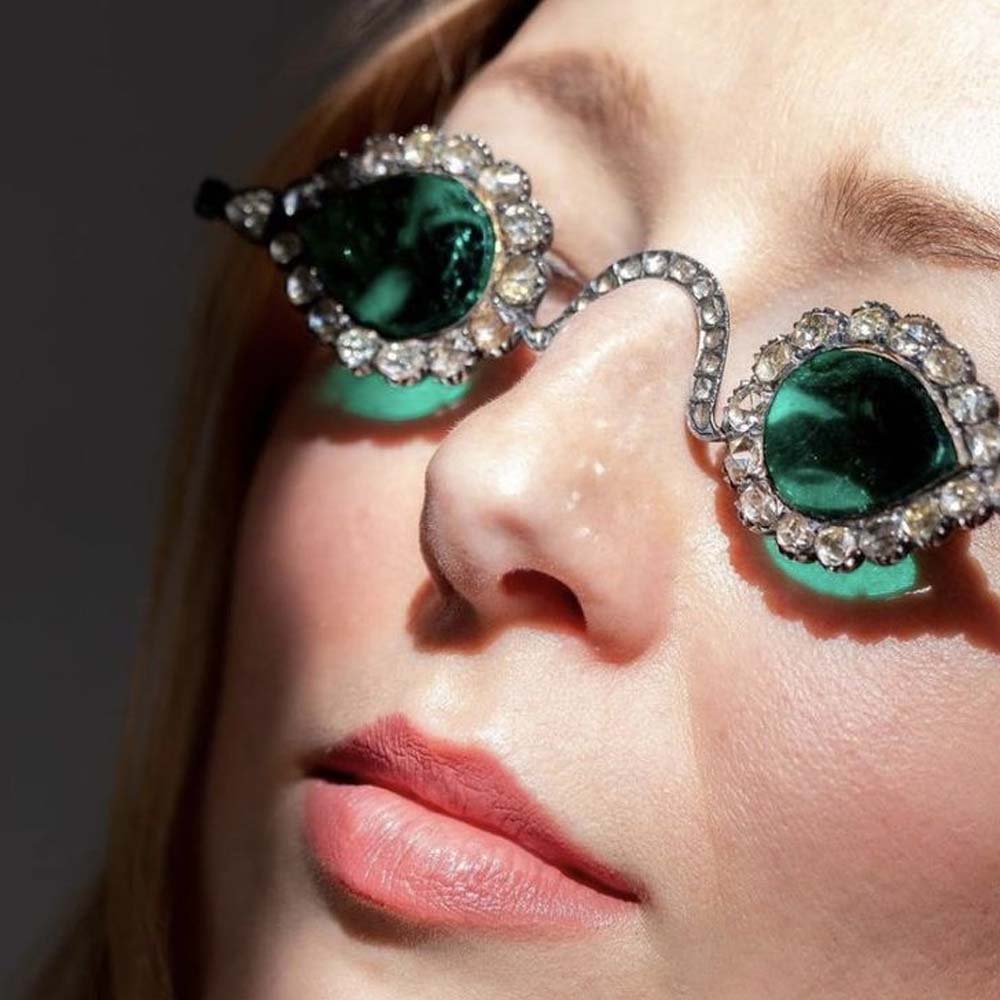 Stonefans Green Water Drop Sun - Women Accessories Dropshipping review and price