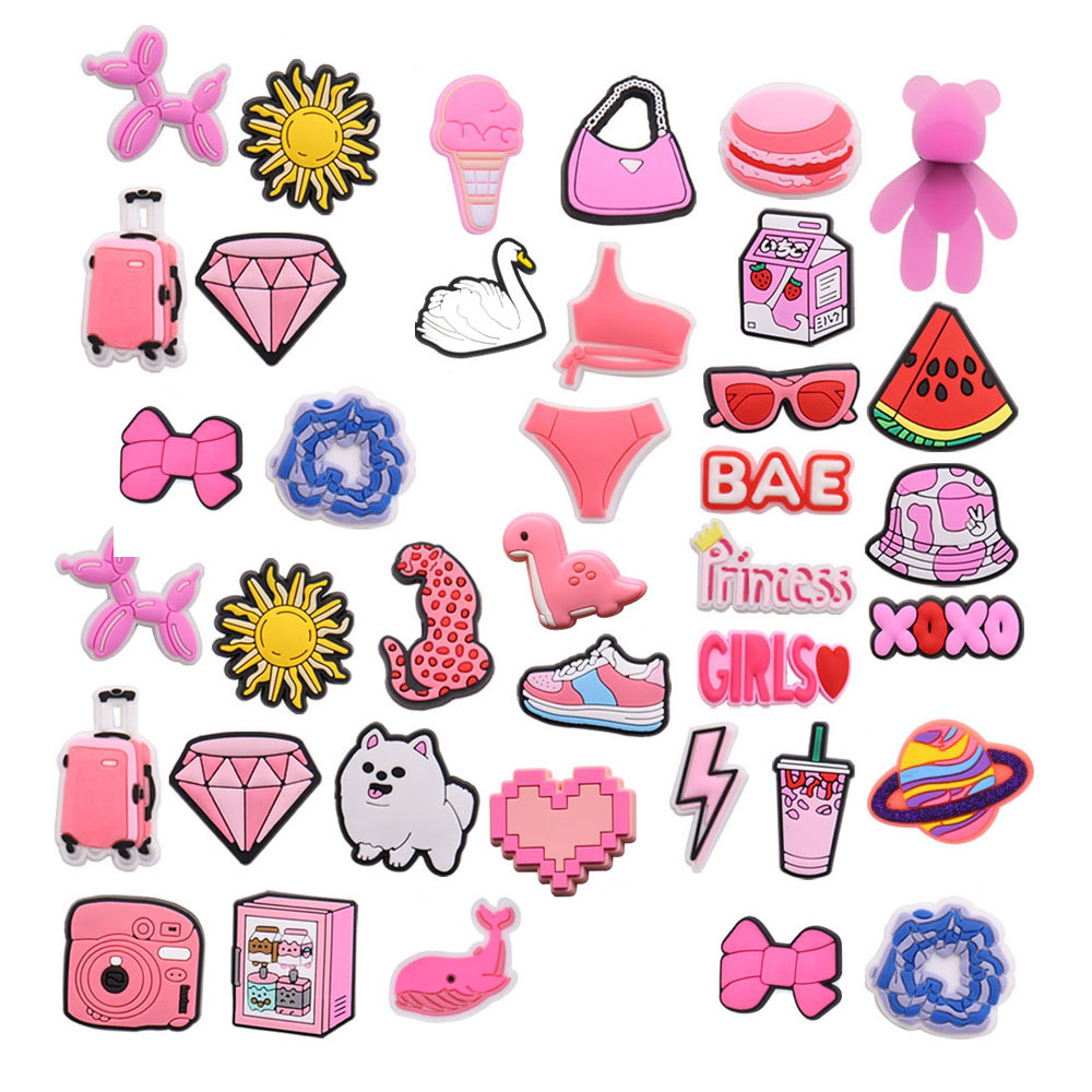 Pink Hat Bag Shoe Charms for C - Women'S Accessories Crocs review and price