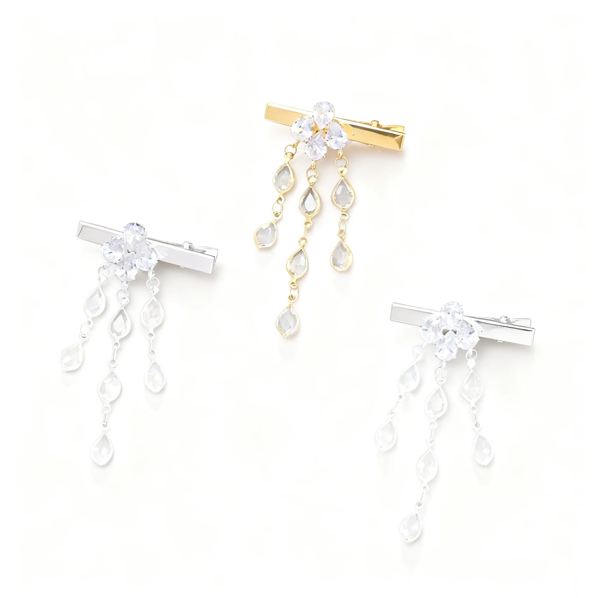 Diamond-encrusted Water Drop F - Women Accessories Dropshipping review and price